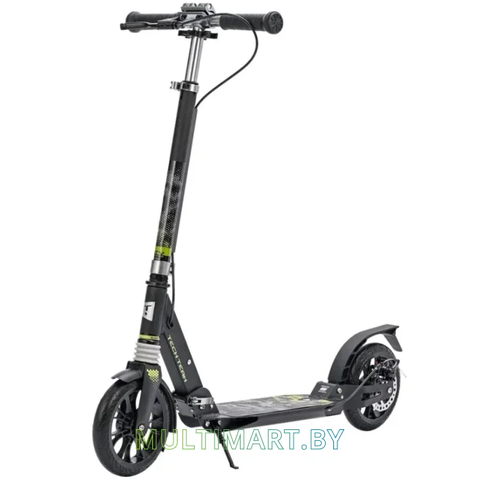 Самокат Tech Team City Scooter Disk Brake 2025 (зеленый)